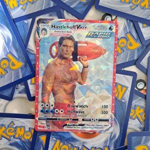 Hasselhoff Pokemon Card